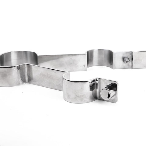 Ankle & Wrist Rigid Irons, Snap Shut Locks - Fetters