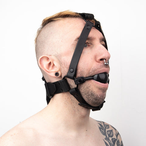 Ball Gag Head Harness - Fetters