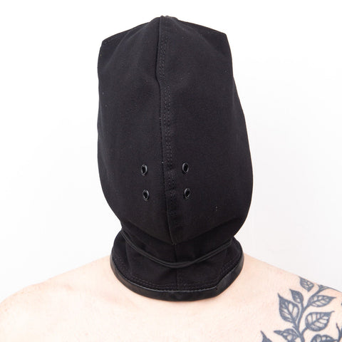 Black Canvas Bag Hood - Fetters