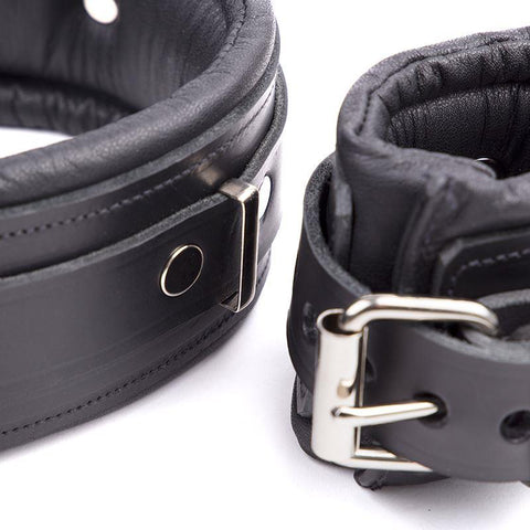 Heavy Leather Hogtie Set - Fetters