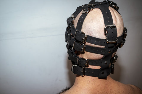 Leather Strap Face Cage - Fetters