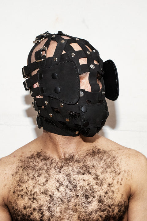 Leather Strap Face Cage - Fetters