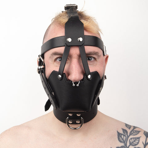 Padded Leather Muzzle - Fetters