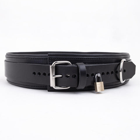 Padded Leather Waist Belt - Fetters