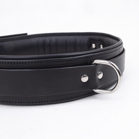 Padded Leather Waist Belt - Fetters