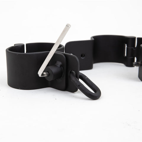 Steel Wrist Cuff - Pair, Black - Fetters