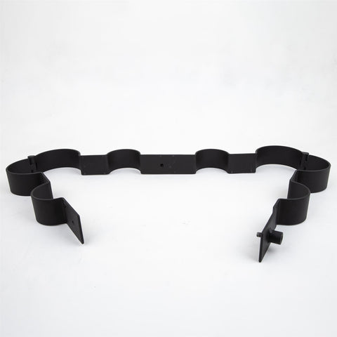 Steel wrist to ankle spreader, Black - Fetters