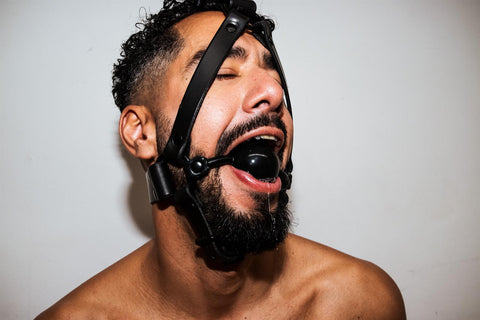 Ball Gag Head Harness - Fetters