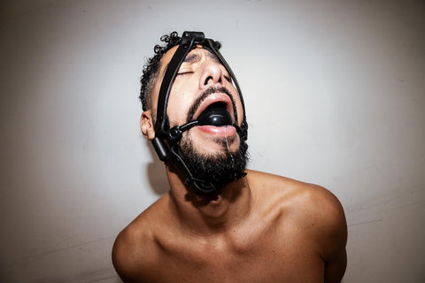 Ball Gag Head Harness - Fetters