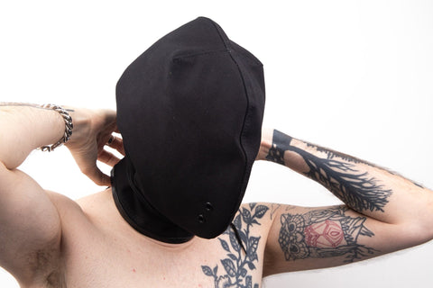 Black Canvas Bag Hood - Fetters