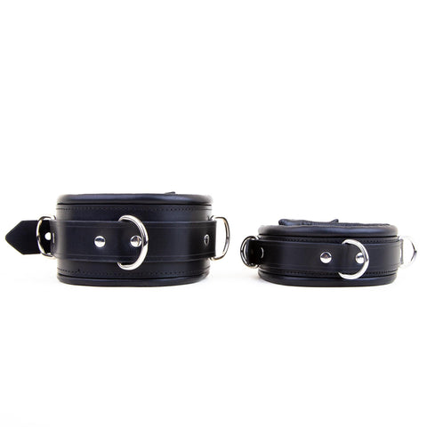 Padded Leather Collar 5cm