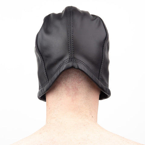 Leather Executioner Hood - Black - Fetters