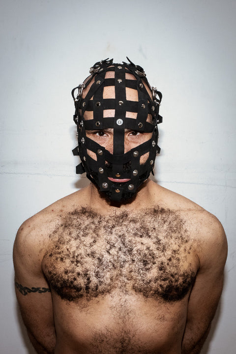 Leather Strap Face Cage - Fetters