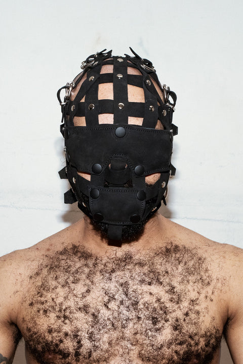 Leather Strap Face Cage - Fetters