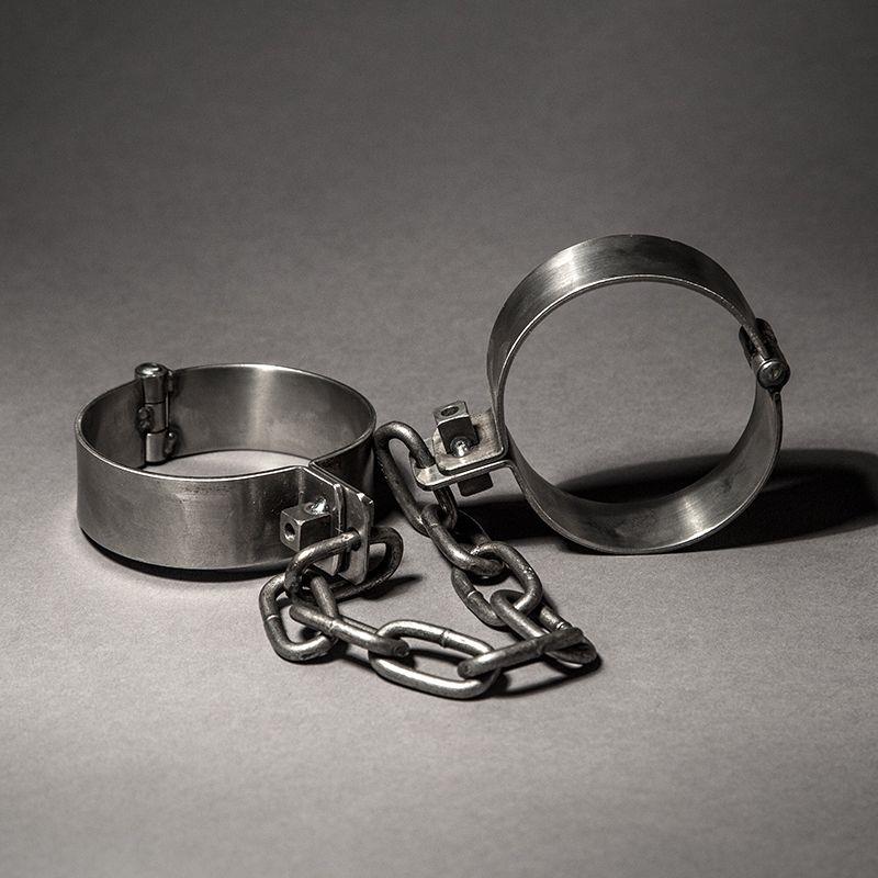 Steel Ankle Manacles at Fetters | Your BDSM Store for Quality Restraints